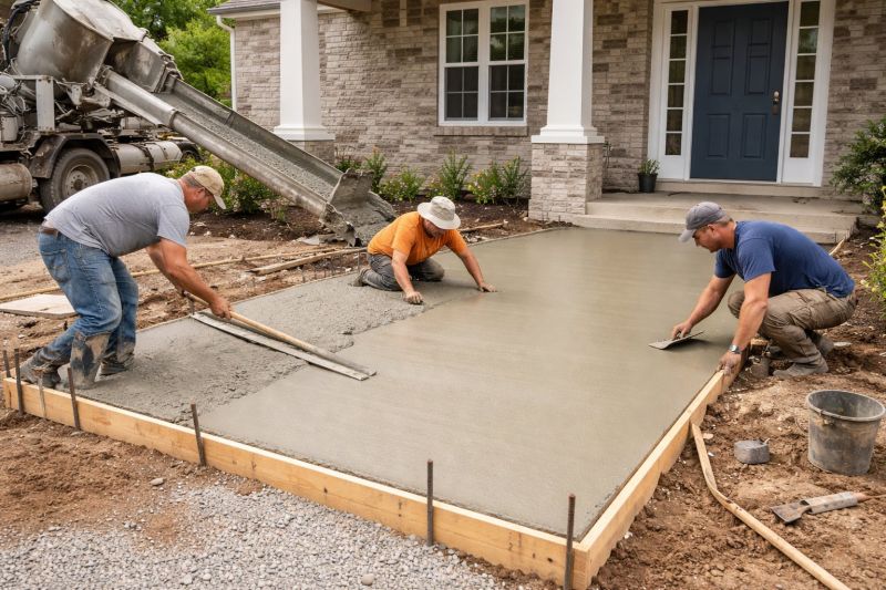 Concrete Installation in Gwinnett County, GA