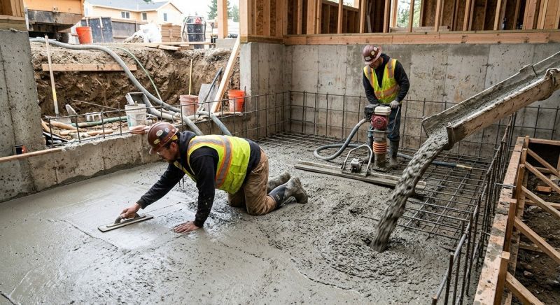 Basement Concrete Installation in Loganville, GA