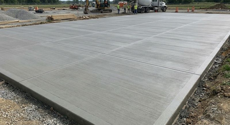 Commercial Slab Construction in Barrow County, GA