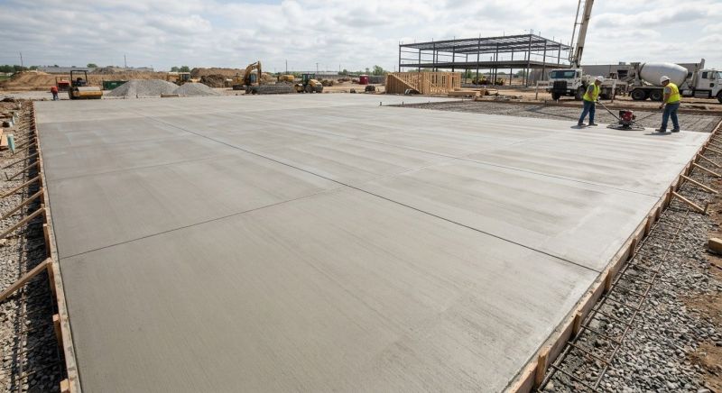 Commercial Slab Installation in Conyers, GA