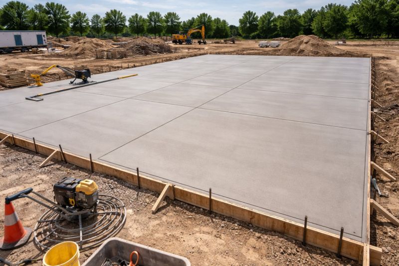 Commercial Slab Installation in Dacula, GA