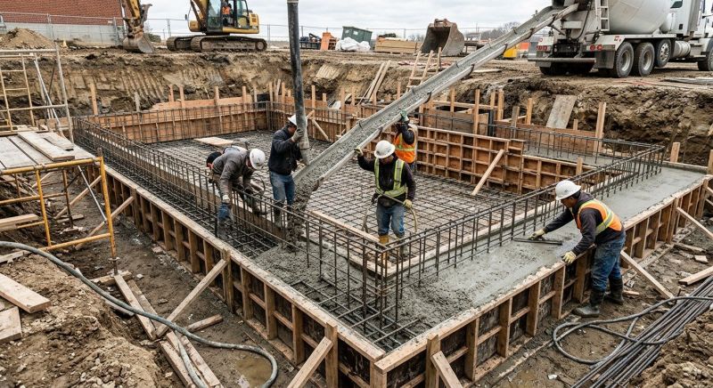 Concrete Basement Pouring in Gwinnett County, GA