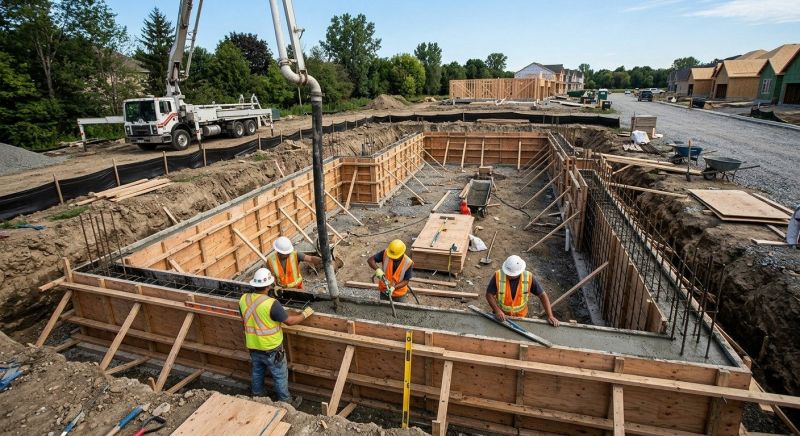 Concrete Foundation Installation in Decatur, GA
