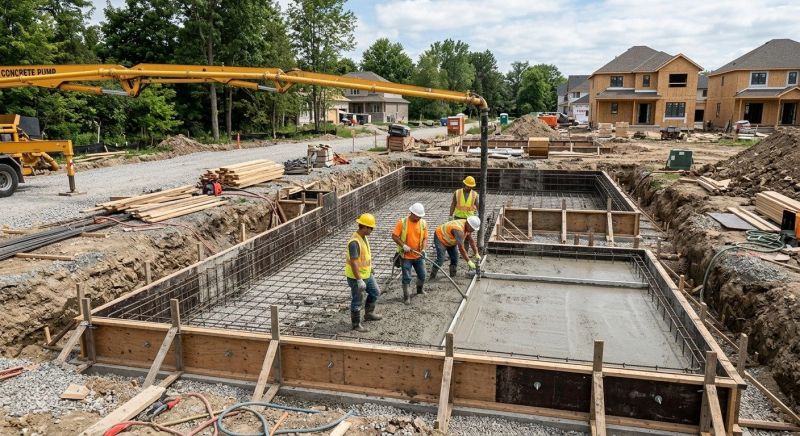 Concrete Foundation Installation in Stone Mountain, GA