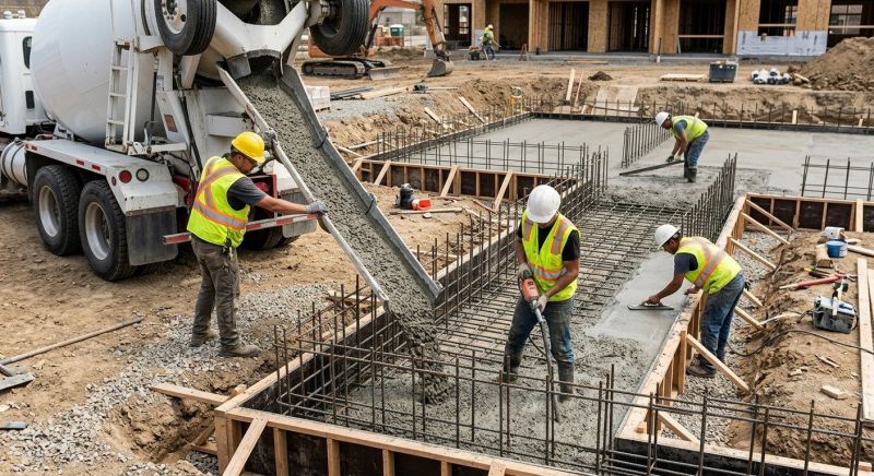 Foundation Wall Pouring in Duluth, GA