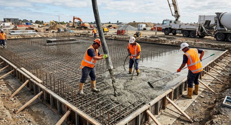 Foundation Wall Pouring in Hoschton, GA